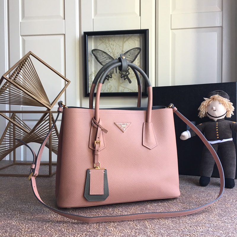 Pra*a top handle bags